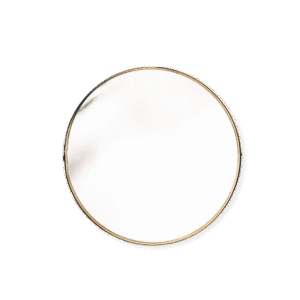 Rooms bathroom circle mirror