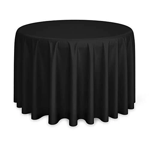 black round table cloth hire Melbourne, wedding tablecloth black Melbourne, event linen hire Melbourne, banquet table cloth Melbourne