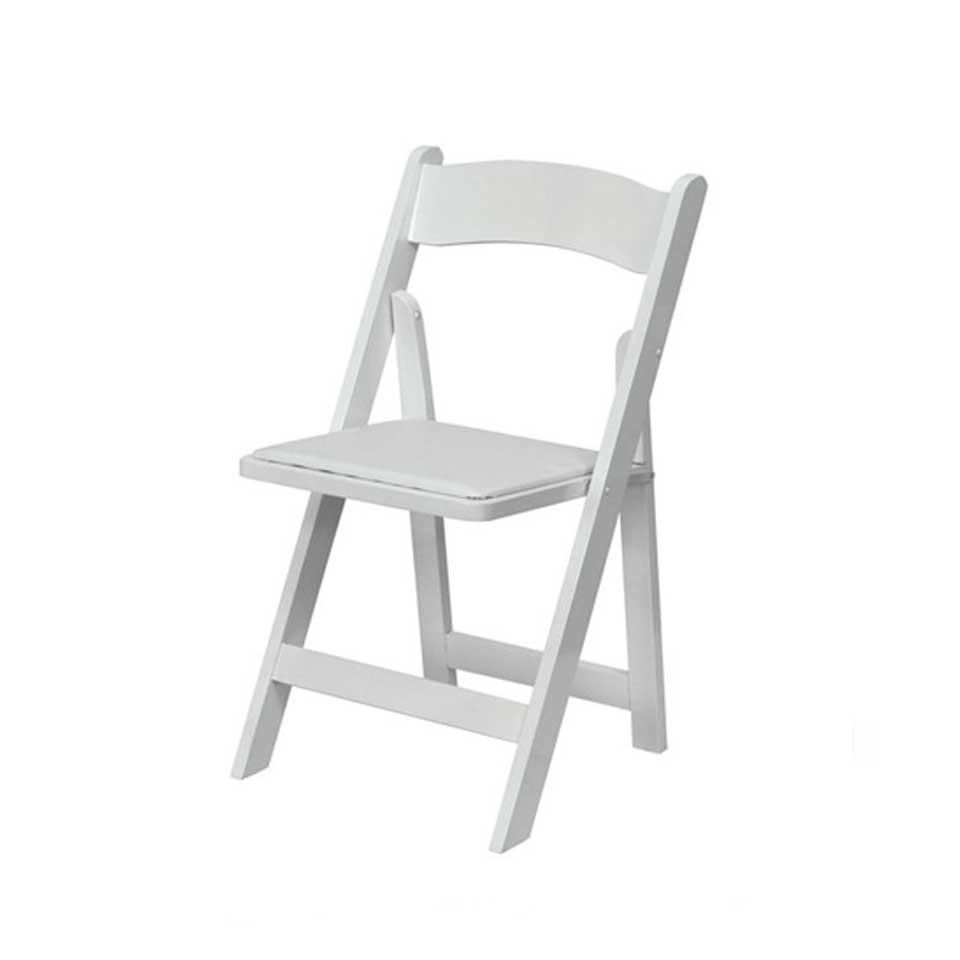 White Americana Folding Chairs Hire 1